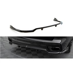 Maxton - Arriere Splitter (avec une barre verticale) BMW X7 M-Pack G07 Facelift