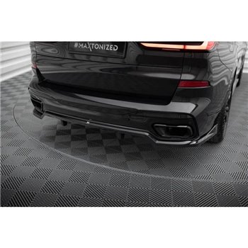 Maxton - Arriere Lame (avec une barre verticale) BMW X7 M-Pack G07 Facelift 