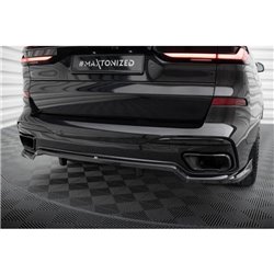 Maxton - Arriere Lame (avec une barre verticale) BMW X7 M-Pack G07 Facelift 