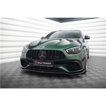 Maxton - Lame Du Pare-Chocs Avant V.1 Mercedes-AMG E63 W213 Facelift 