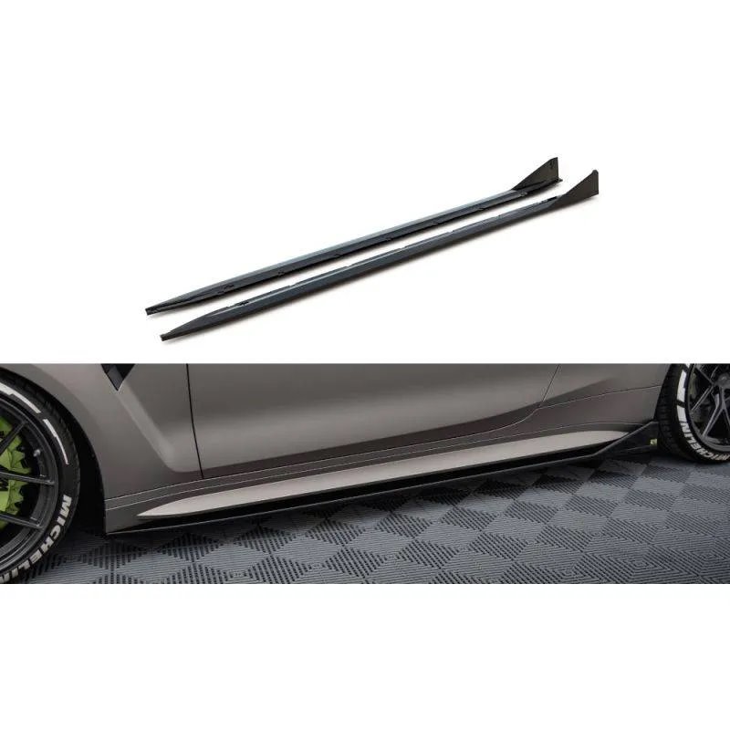 Maxton - Rajouts Des Bas De Caisse V.3 CSL Look BMW M4 G82 / G82 Facelift