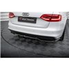 Maxton - Arriere Lame (avec une barre verticale) Audi A4 Competition B8 Facelift 