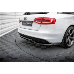 Maxton - Arriere Lame (avec une barre verticale) Audi A4 Competition B8 Facelift 
