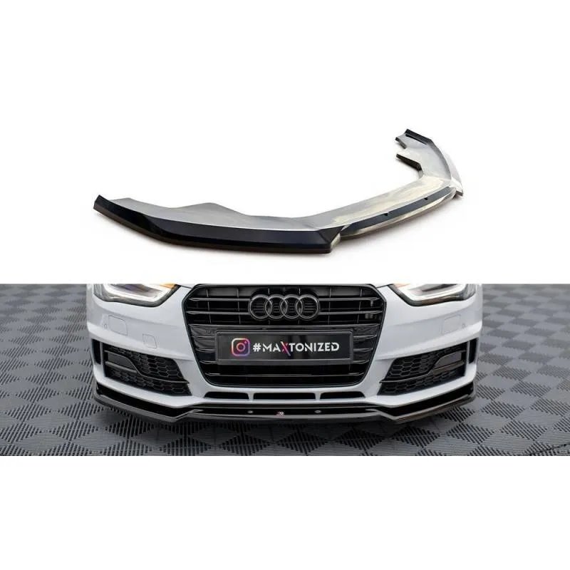Maxton - Lame Du Pare-Chocs Avant V.2 Audi A4 Competition B8 Facelift