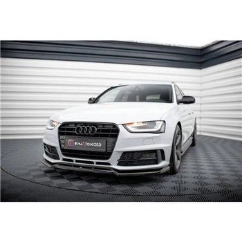 Maxton - Lame Du Pare-Chocs Avant V.2 Audi A4 Competition B8 Facelift 