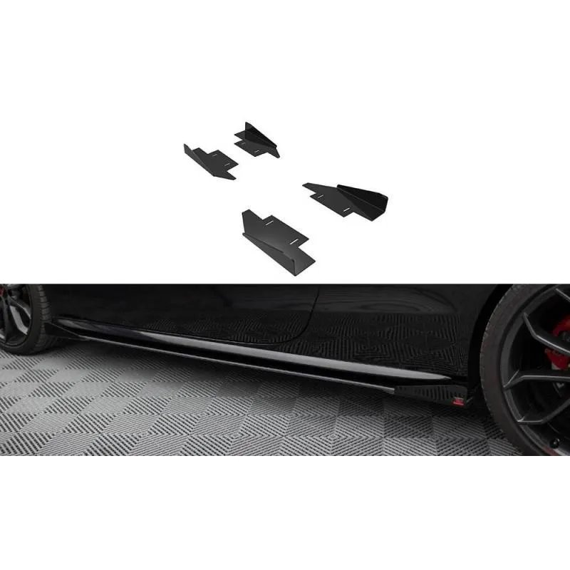 Maxton - Side Flaps Audi A5 / A5 S-Line / S5 Coupe / Cabrio 8T / 8T Facelift
