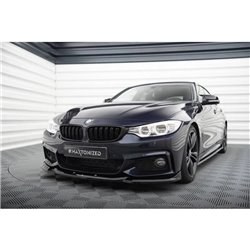 Maxton - Lame Du Pare-Chocs Avant V.6 BMW 4 Coupe / Gran Coupe / Cabrio M-Pack F32 / F36 / F33 