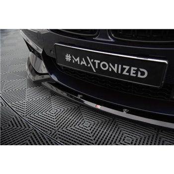 Maxton - Lame Du Pare-Chocs Avant V.5 BMW 4 Coupe / Gran Coupe / Cabrio M-Pack F32 / F36 / F33 