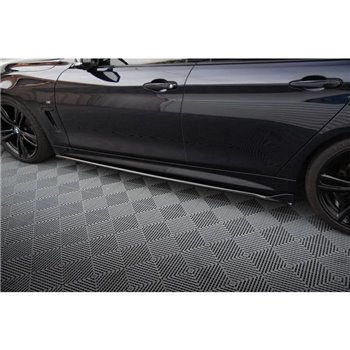 Maxton - Rajouts Des Bas De Caisse V.3 BMW 4 Coupe / Gran Coupe / Cabrio M-Pack F32 / F36 / F33 