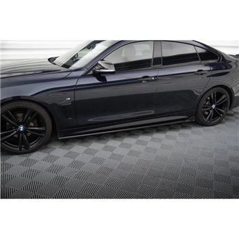 Maxton - Rajouts Des Bas De Caisse V.3 BMW 4 Coupe / Gran Coupe / Cabrio M-Pack F32 / F36 / F33 