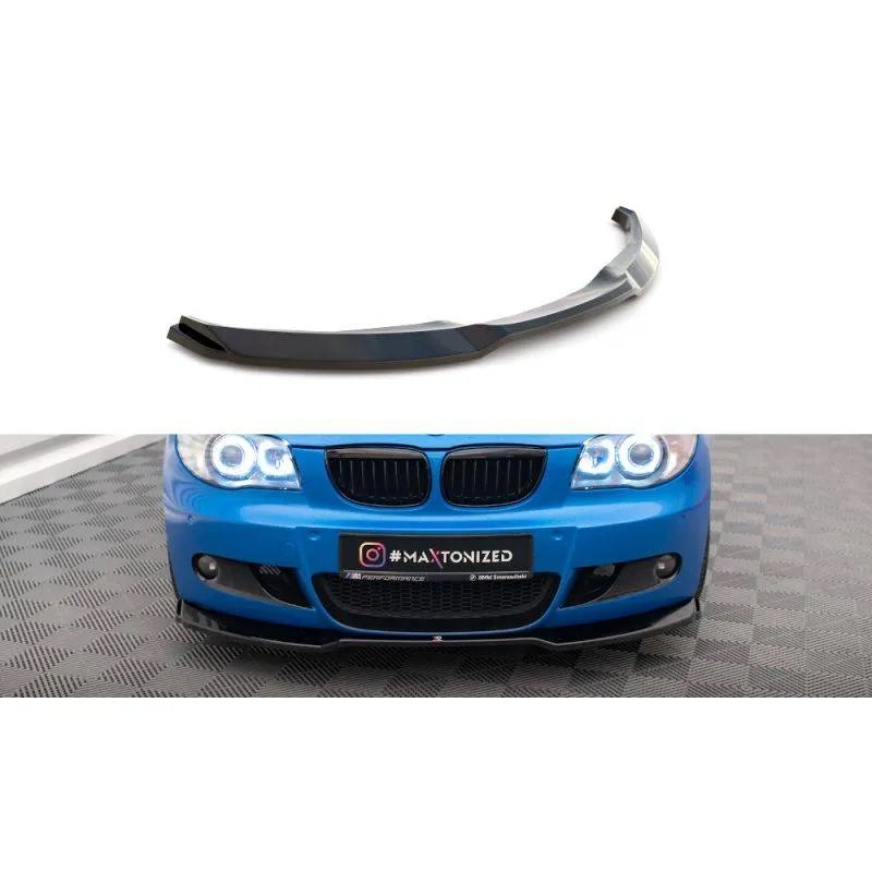 Maxton - Lame Du Pare-Chocs Avant V.1 BMW 1 M-Pack E87 / E81 Facelift