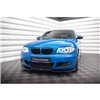 Maxton - Lame Du Pare-Chocs Avant V.1 BMW 1 M-Pack E87 / E81 Facelift 