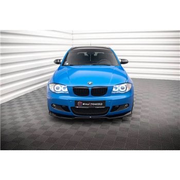 Maxton - Lame Du Pare-Chocs Avant V.1 BMW 1 M-Pack E87 / E81 Facelift 