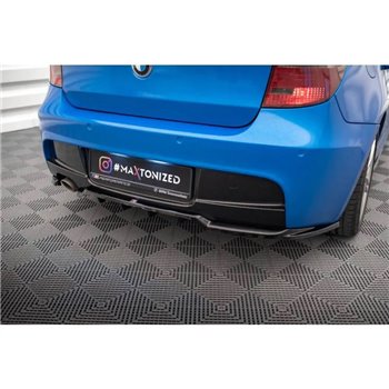 Maxton - Arriere Lame (avec une barre verticale) BMW 1 M-Pack E87 Facelift 