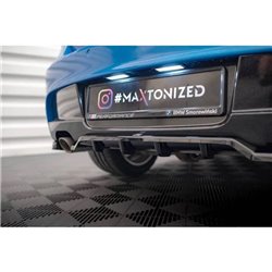 Maxton - Arriere Lame (avec une barre verticale) BMW 1 M-Pack E87 Facelift 
