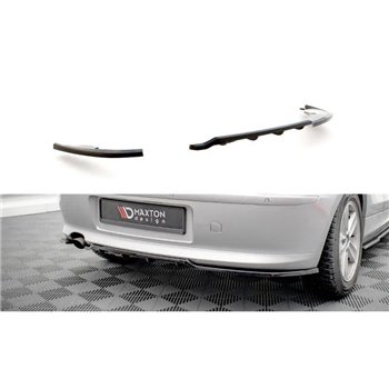 Maxton - Arriere Splitter (avec une barre verticale) BMW 1 E81 Facelift