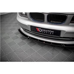 Maxton - Lame Du Pare-Chocs Avant V.3 BMW 1 E81 Facelift 