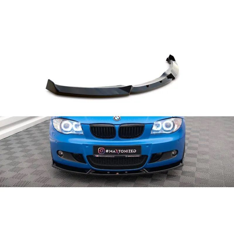 Maxton - Lame Du Pare-Chocs Avant V.2 BMW 1 M-Pack E87 / E81 Facelift