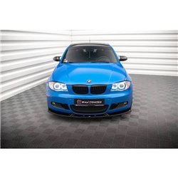 Maxton - Lame Du Pare-Chocs Avant V.2 BMW 1 M-Pack E87 / E81 Facelift 