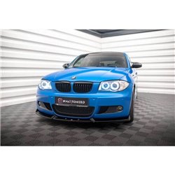 Maxton - Lame Du Pare-Chocs Avant V.2 BMW 1 M-Pack E87 / E81 Facelift 