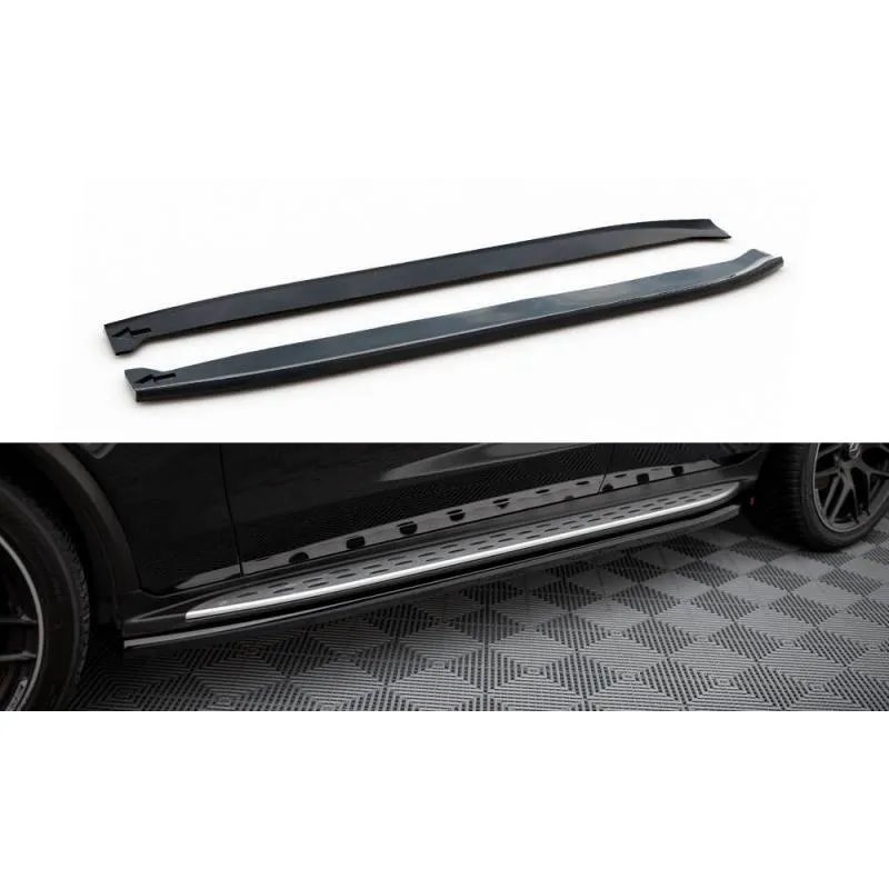 Maxton - Rajouts Des Bas De Caisse Mercedes-AMG GLC 63 / 43 SUV / Coupe X253 / C253