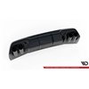 Maxton - Rajout Du Pare-Chocs Arriere V.3 + Faux Pot D'échappement Cupra Formentor Mk1 Facelift Noir Brillant \ Chrome