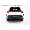 Maxton - Rajout Du Pare-Chocs Arriere V.3 + Faux Pot D'échappement Cupra Formentor Mk1 Facelift Noir Brillant \ Noir