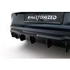 Maxton - Rajout Du Pare-Chocs Arriere V.3 + Faux Pot D'échappement Cupra Formentor Mk1 Facelift Noir Brillant \ Noir