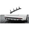 Maxton - Street Pro Central Diffuseur Arriere Ford Mondeo Sport Mk5 Facelift / Fusion Sport Mk2 Facelift Noir-Rouge