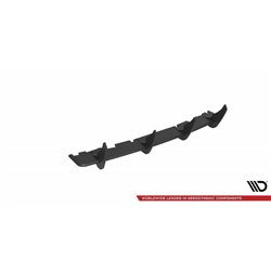 Maxton - Street Pro Central Diffuseur Arriere Ford Mondeo Sport Mk5 Facelift / Fusion Sport Mk2 Facelift Noir-Rouge