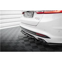 Maxton - Arriere Lame (avec une barre verticale) Ford Mondeo Sport Mk5 Facelift / Fusion Sport Mk2 Facelift 