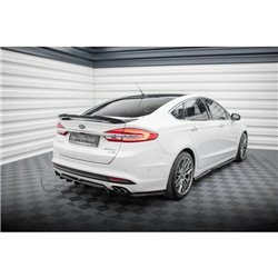 Maxton - Lames De Pare-Chocs Arrière Latérales Ford Mondeo Sport Mk5 Facelift / Fusion Sport Mk2 Facelift 