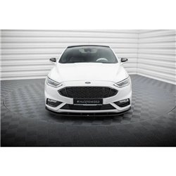 Maxton - Street Pro Lame Du Pare-Chocs Avant Ford Mondeo Sport Mk5 Facelift / Fusion Sport Mk2 Facelift Noir