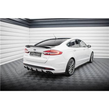 Maxton - Street Pro Lame Du Pare Chocs Arriere Ford Mondeo Sport Mk5 Facelift / Fusion Sport Mk2 Facelift Noir