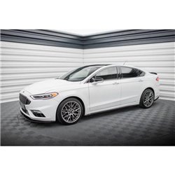 Maxton - Street Pro Rajouts Des Bas De Caisse Ford Mondeo Sport Mk5 Facelift / Fusion Sport Mk2 Facelift Noir-Rouge