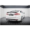 Maxton - Street Pro Central Diffuseur Arriere Ford Mondeo Sport Mk5 Facelift / Fusion Sport Mk2 Facelift Rouge
