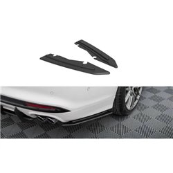 Maxton - Street Pro Lame Du Pare Chocs Arriere Ford Mondeo Sport Mk5 Facelift / Fusion Sport Mk2 Facelift Noir-Rouge
