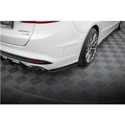 Maxton - Street Pro Lame Du Pare Chocs Arriere Ford Mondeo Sport Mk5 Facelift / Fusion Sport Mk2 Facelift Noir-Rouge
