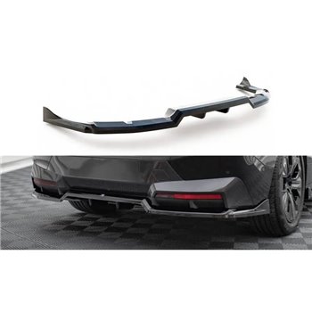 Maxton - Arriere Splitter (avec une barre verticale) BMW iX M-Pack i20