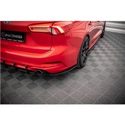 Maxton - Lames De Pare-Chocs Arrière Latérales V.5 Ford Focus Estate ST Mk4 
