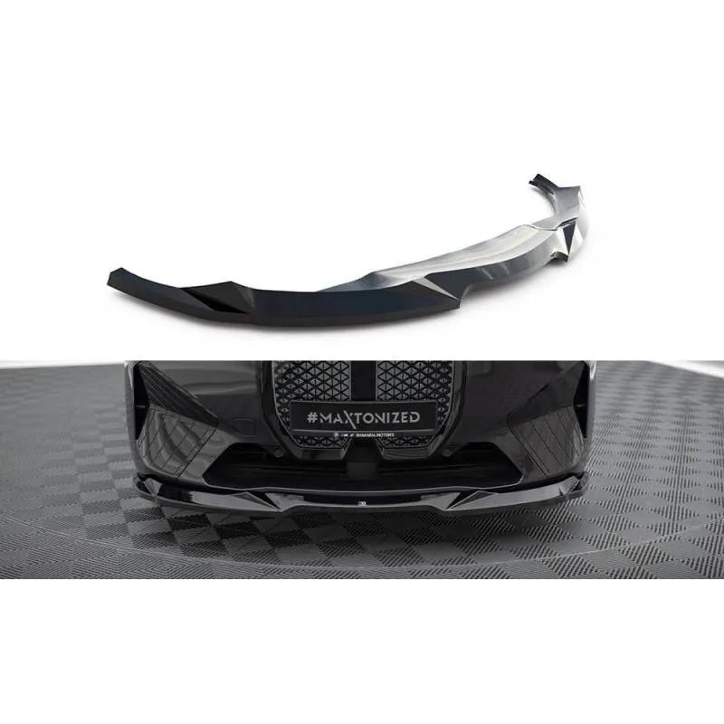 Maxton - Lame Du Pare-Chocs Avant V.2 BMW iX M-Pack i20
