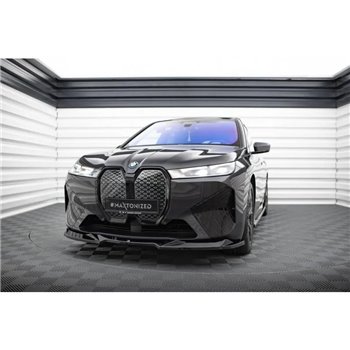 Maxton - Lame Du Pare-Chocs Avant V.2 BMW iX M-Pack i20 