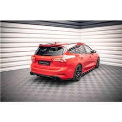 Maxton - Lames De Pare-Chocs Arrière Latérales V.8 Ford Focus Estate ST Mk4 