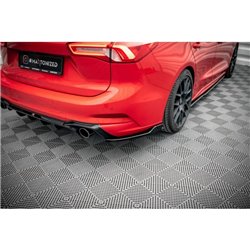 Maxton - Lames De Pare-Chocs Arrière Latérales V.8 Ford Focus Estate ST Mk4 