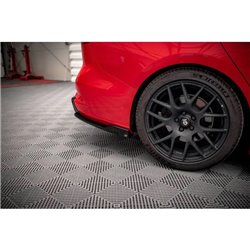 Maxton - Lames De Pare-Chocs Arrière Latérales V.8 Ford Focus Estate ST Mk4 