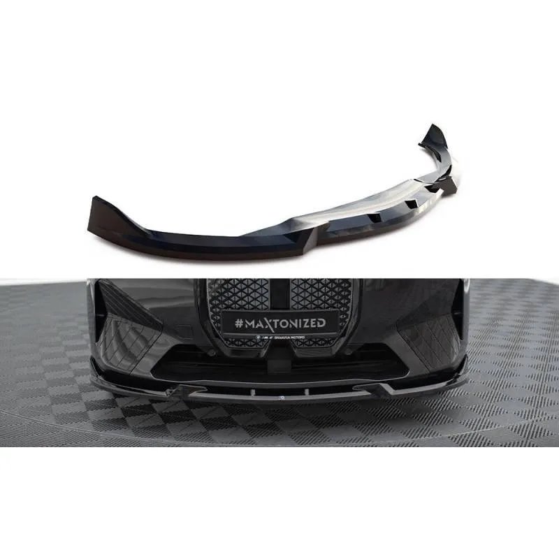 Maxton - Lame Du Pare-Chocs Avant V.1 BMW iX M-Pack i20