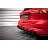 Maxton - Street Pro Central Diffuseur Arriere Ford Focus Estate ST Mk4 Rouge