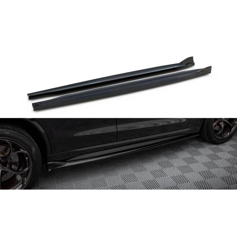 Maxton - Rajouts Des Bas De Caisse Alfa Romeo Stelvio Quadrifoglio Mk1