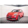 Maxton - Lame Du Pare-Chocs Avant Fiat 500X Sport Mk1 Facelift 