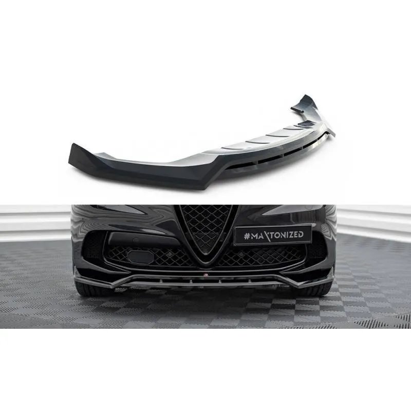 Maxton - Lame Du Pare-Chocs Avant Alfa Romeo Stelvio Quadrifoglio Mk1